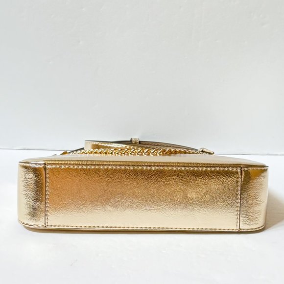 Michael Kors Jet Set MD Pochette Shain Xbody Bag + Card Case Wallet Giftable Box - Picture 6 of 14